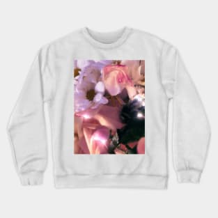 Blingy Flowers Crewneck Sweatshirt